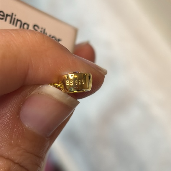 NEW .80 Carat Bezel Moissanite Diamond 18K Gold 925 Necklace - Picture 6 of 10